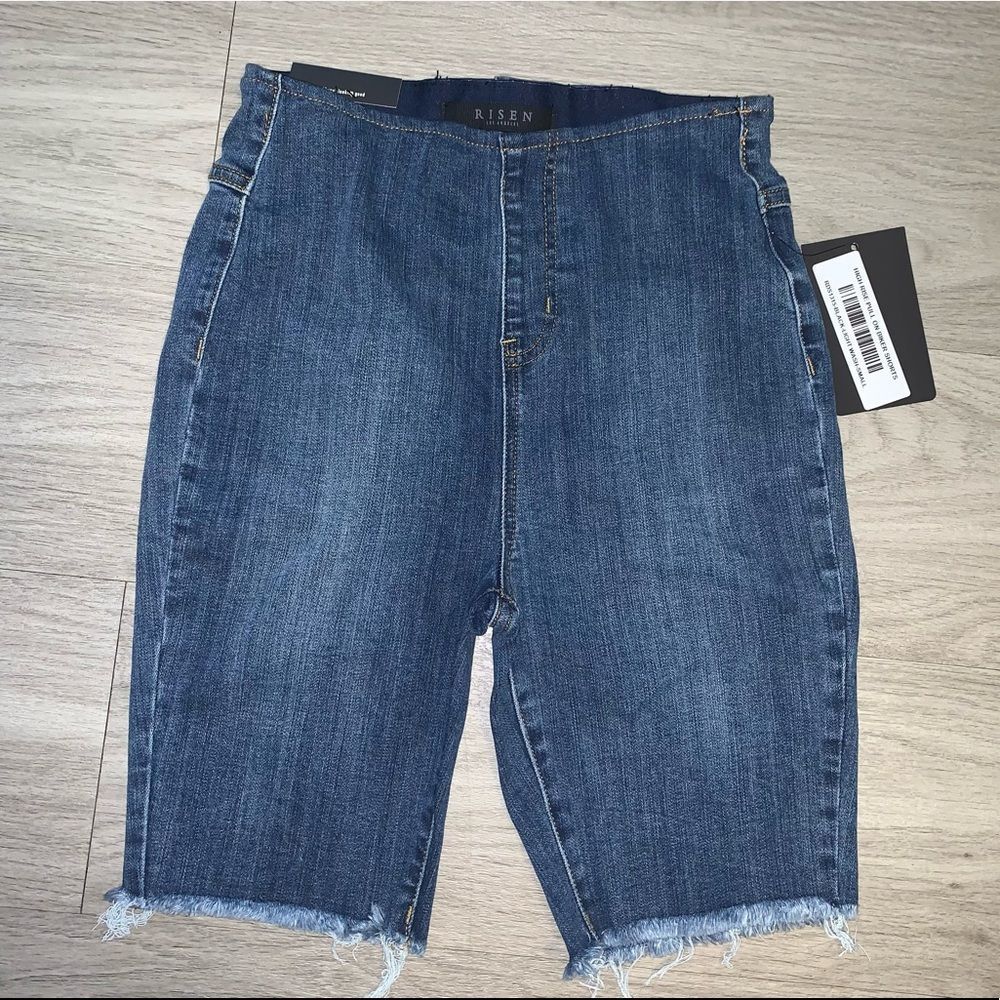 Risen Pull On Biker Shorts